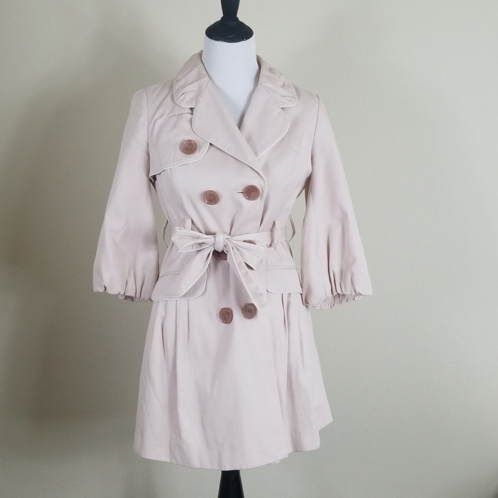 Idra for Anthropologie Trench Jacket